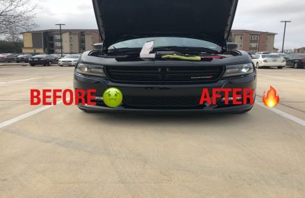 2015-18 Dodge Charger headlight installation *BEHIND THE SCENES* in 51006 Battle Creek IA