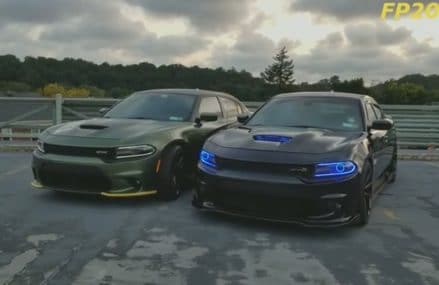 Dodge Charger Daytona F8 Green Meets Charger Scat Pack Once Again and Walk Around Within Zip 79699 Abilene TX