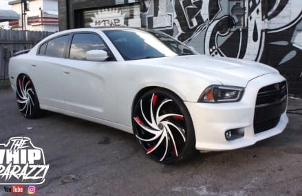 Dodge Charger on 26″ Lexani Twister Wheels For 15004 Atlasburg PA