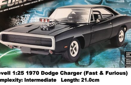 Revell 1:25 1970 Dodge Charger (Fast & Furious) Kit Review Now at 29808 Aiken SC