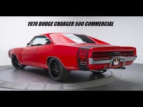 1970 DODGE CHARGER 500 426 HEMI TV COMMERCIAL 2018