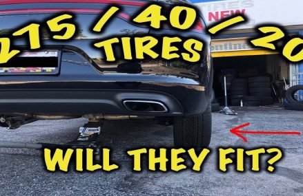 275 Tires On Stock Dodge Charger Wheel Near 92899 Anaheim CA