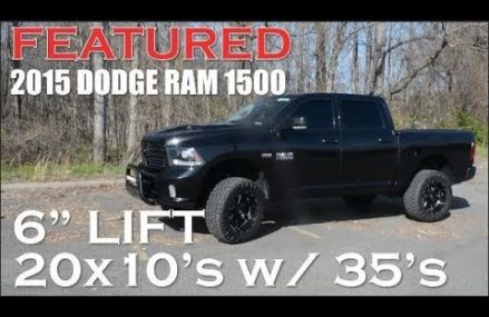 Featured – 2015 Dodge Ram 1500, 6″ Roughcountry Lift, 20×10 Vision Wheels on 35’s Nitto Tire’s in City 92399 Yucaipa CA