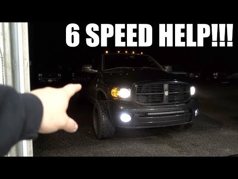 SAVE YOUR 6 SPEED MANUAL TRANSMISSION!!!  HERE'S HOW!!! Dodge Ram Manual Transmission