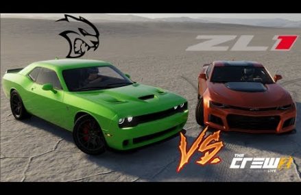 The Crew 2 – Salt Flats Drag Race – HELLCAT vs. ZL1 in 47320 Albany IN