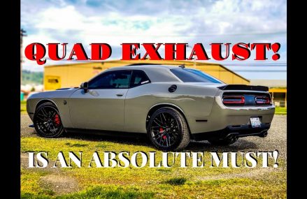 QUAD EXHAUST is an ABSOLUTE MUST! From 4606 Addison ME