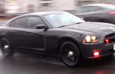 Unmarked Dodge Charger Police Car Responding 3-2-18 Around Zip 61230 Albany IL