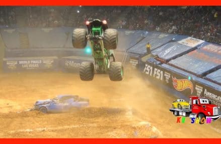 Monster Jam Freestyle Competition! Grave Digger, Max D, El Toro Loco, Wonderwoman, Zombie From 4291 West Poland ME