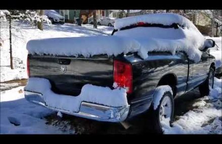 Dodge RAM 1500 V6 cold start and stock exhaust sound in 93405 San Luis Obispo CA