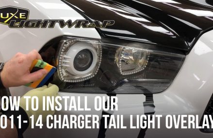 How To Install Our 2011-14 Charger Head Light Tint Overlay Kit Within Zip 60803 Alsip IL