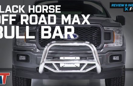 2004-2018 F150 Black Horse Off Road Max Bull Bar – Stainless Steel Review & Install Found at 10629 White Plains NY