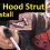 How to Install Hood Strut Kit ~ DIY Bolt on Shocks Fix Amazon.com Part below in 55985 West Concord MN