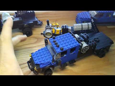 Custom Lego Dodge ram diesel oil field trucks Dodge Ram Pickup Truck