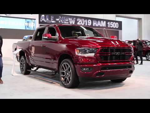 All-New 2019 Ram 1500 Sport | Canadian Exclusive Exterior Features Dodge Ram On 24s