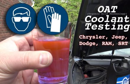 Coolant Testing CHRYSLER, JEEP, DODGE, RAM, SRT with Refractometer Area Near 76490 Whitt TX