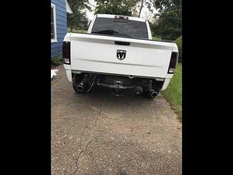 Ram 1500 (09-18) Rear Bumper Removal Dodge Ram Rear Bumper