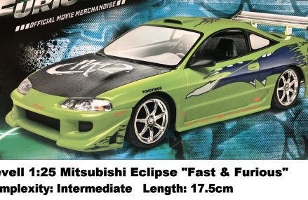 Revell 1 :25 Mitsubishi Eclipse (Fast & Furious) Kit Review From 76430 Albany TX