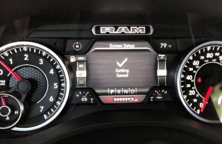 2019 RAM 1500 4×4 LARAMIE instrument cluster walk through Near 57577 Wanblee SD