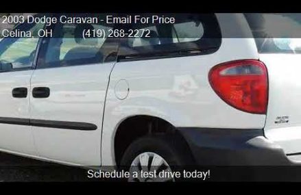 2003 Dodge Caravan CV 4dr Cargo Mini Van for sale in Celina, From Melville 11775 NY