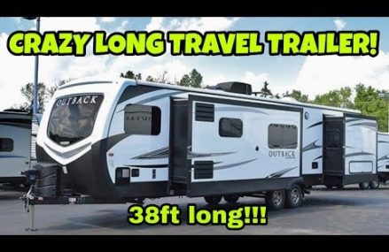 A 38ft Long Travel Trailer?? Check out this behemoth RV! at Marble Hill 63764 MO