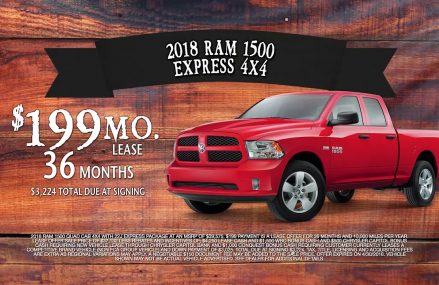 Lease A Ram 1500 4×4 For $199/mo! Zip Area 29692 Ware Shoals SC