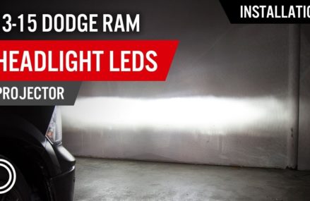 How to Install 2013-2015 Dodge Ram Headlight LEDs (Projector) | Diode Dynamics From 12491 West Hurley NY