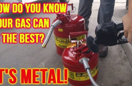 The Best Gas Can? JUSTRITE Type II Metal Safety Cans! For Merrimack 3054 NH