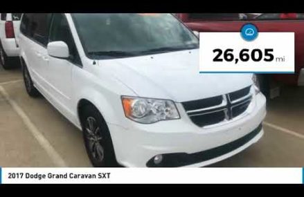 2017 Dodge Grand Caravan Ft. Worth Tx, Arlington TX, Grapevine TX U730879 Near Mcdonough 30253 GA