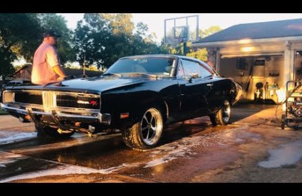 Night time driving my 1969 Dodge Charger (GoPro first person view) at 15617 Arona PA