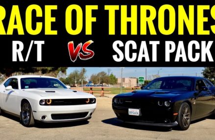 Dodge Challenger SCAT PACK 392 6.4L vs Challenger RT 5.7L | STREET RACE! From Little Meadows 18830 PA