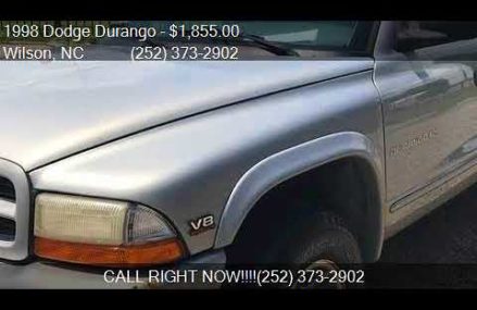 1998 Dodge Durango SLT 4dr 4WD SUV for sale in Wilson, NC 27 Newport News Virginia 2018