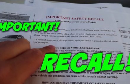 Dodge Charger FCA Safety Recall 4.8 MILLION CARS (Important!) From 48111 Belleville MI