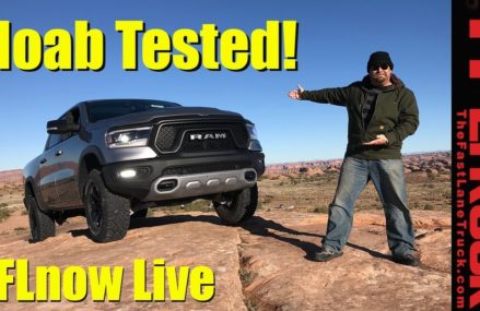 First in Moab in the New 2019 Ram Rebel! TFLnow (Almost) Live Show #14 From 3608 Walpole NH