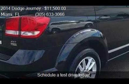 2014 Dodge Journey SXT for sale in Miami, FL 33142 at Coral at Mazomanie 53560 WI