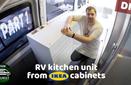 RV kitchen build from IKEA cabinets. Diy campervan kitchen unit for simple van conversion – part 1 From Manitowoc 54220 WI