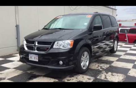 2017 Dodge Grand Caravan Crew – Leather – Heated Steering Wheel – NAV – at Moran 49760 MI