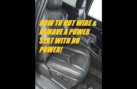 HOW TO HOT WIRE A POWER SEAT – Silverado Tahoe Suburban 1999-2006 – junk yard removal the EASY WAY! Near Macksburg 45746 OH