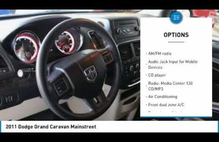 2011 Dodge Grand Caravan 77399 From Milnor 58060 ND