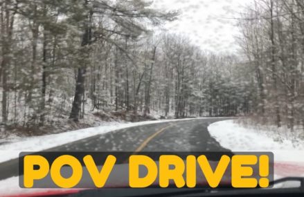 Dodge Charger (V6) POV Drive on Snowy & Empty Roads – Loud Exhaust & Accelerations! Within Zip 64720 Adrian MO