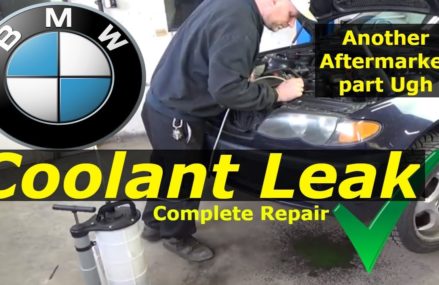 BMW 325i – Coolant leak Diagnose and Repair San Francisco California 2018