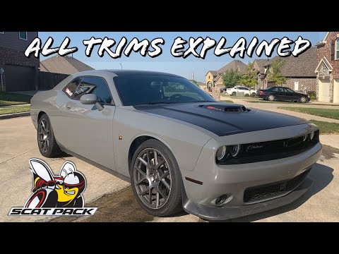 Charger and Challenger 392/Scatpack trims explained.. Just how many are there? 2021