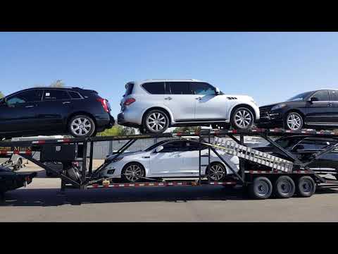 SUV load on Ram 5500 and mini 5 Dodge Ram Suv