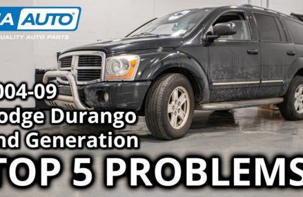 Top 5 Problems Dodge Durango SUV 2nd Generation 2004-09 Detroit Michigan 2018