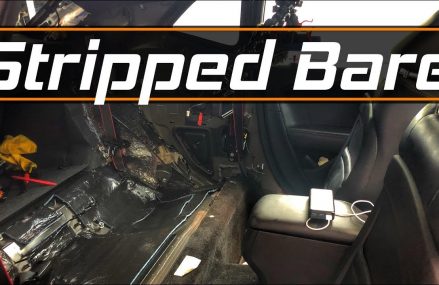 Disassembly of 2015+ Challenger rear interior and install of SeatbeltPlanet custom Seat Belts Now at 81621 Basalt CO