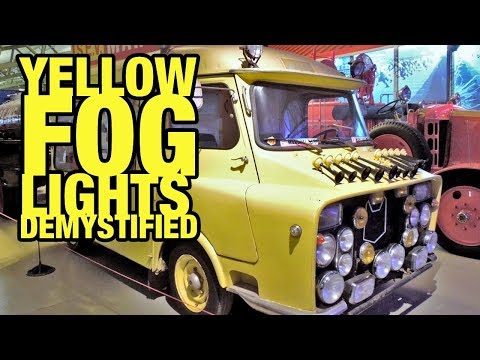 History of the yellow headlights: French quirk demystified [part one] Dodge Ram Yellow Fog Lights