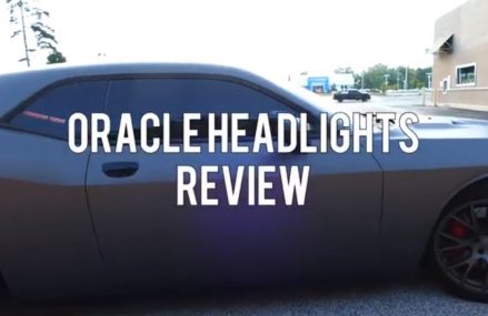 Oracle Halo headlights Dodge Challenger SRT Review at Marquand 63655 MO