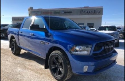 2018 Ram 1500 Sport – Blue Streak Pearl Near 14172 Wilson NY