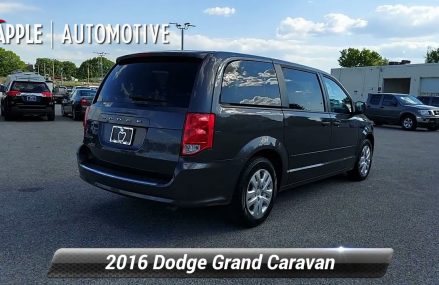 Used 2016 Dodge Grand Caravan SE, York, PA 219105P From Moorefield 26836 WV