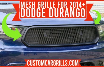 Dodge Durango 2014 – 2019 Mesh Grill Installation How-To by customcargrills.com Virginia Beach Virginia 2018