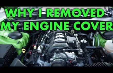 Why I removed my plastic engine cover. Challenger R/T 5.7 HEMI at Mc Callsburg 50154 IA